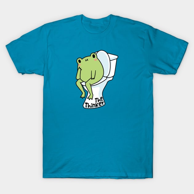 The Thinker Frog Meme T-Shirt by ElectricFangs